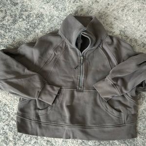 Lululemon Cropped Sweatshirt, size medium/large.